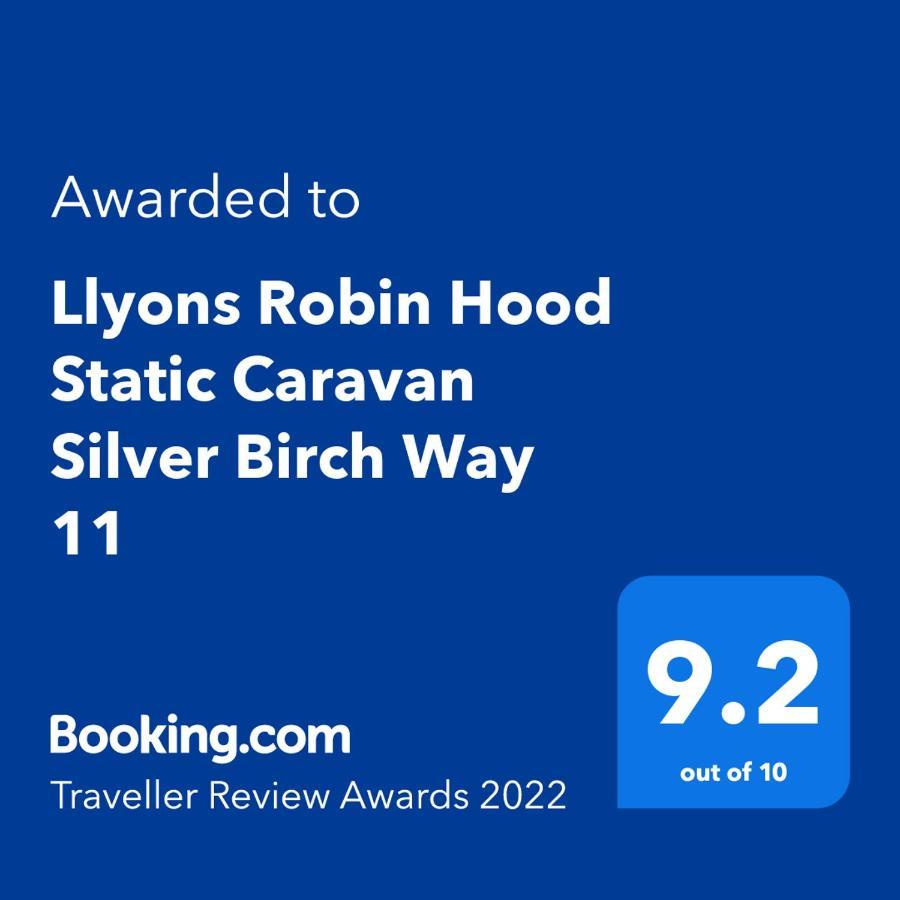 Cozy Private Static Caravan At Llyons Robin Hood - Silver Birch Way 11 Villa Rhyl Exterior photo